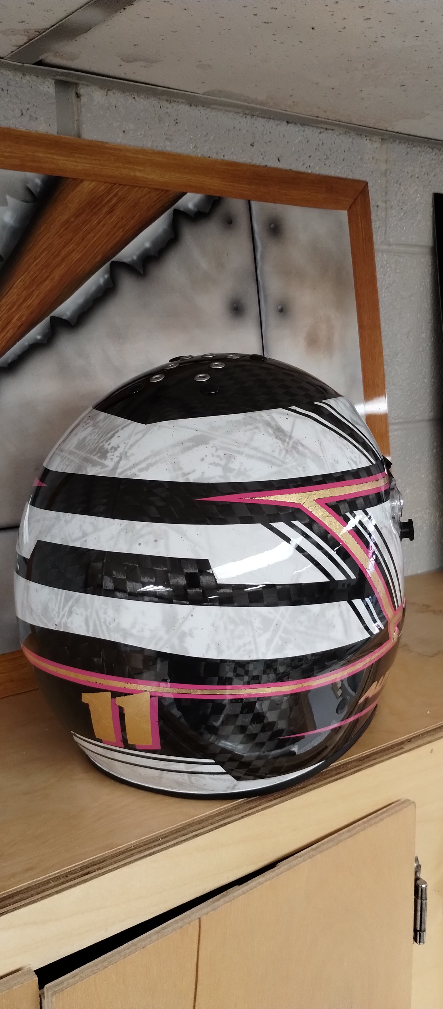 Custom Helmet Painting