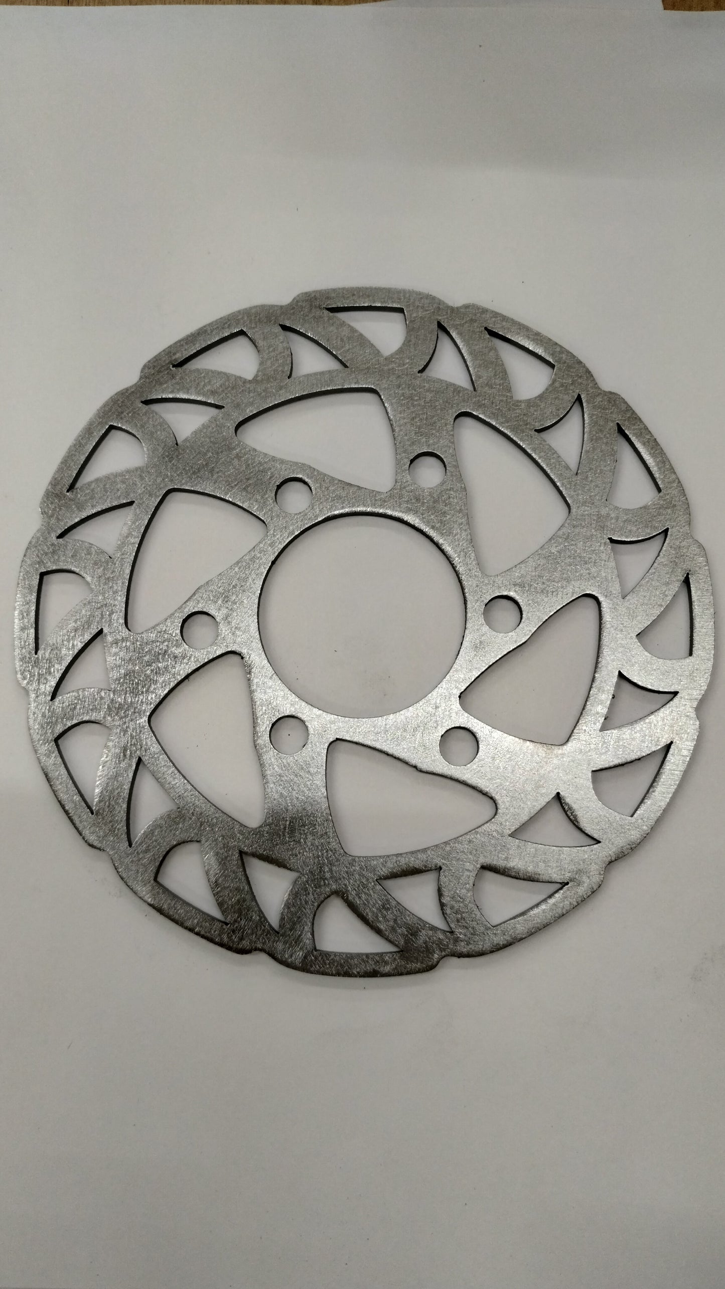 Lightweight steel brake rotor