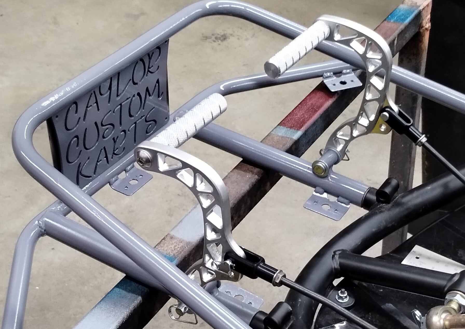 Billet Aluminum Pedals – Caylor Custom Karts, LLC