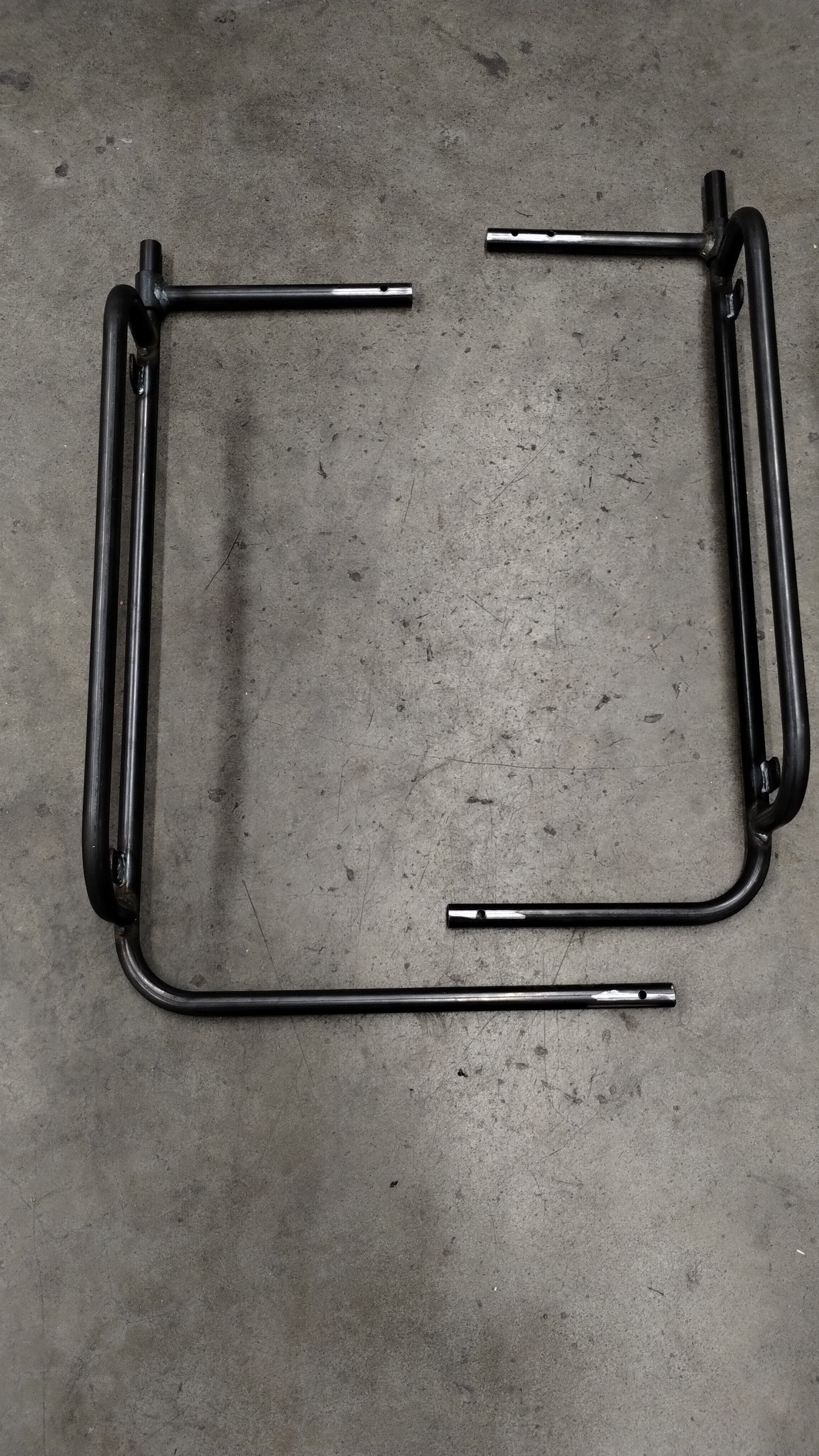 Adjustable flat and champ kart nerf bars