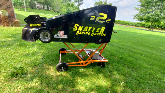 One man kart stand