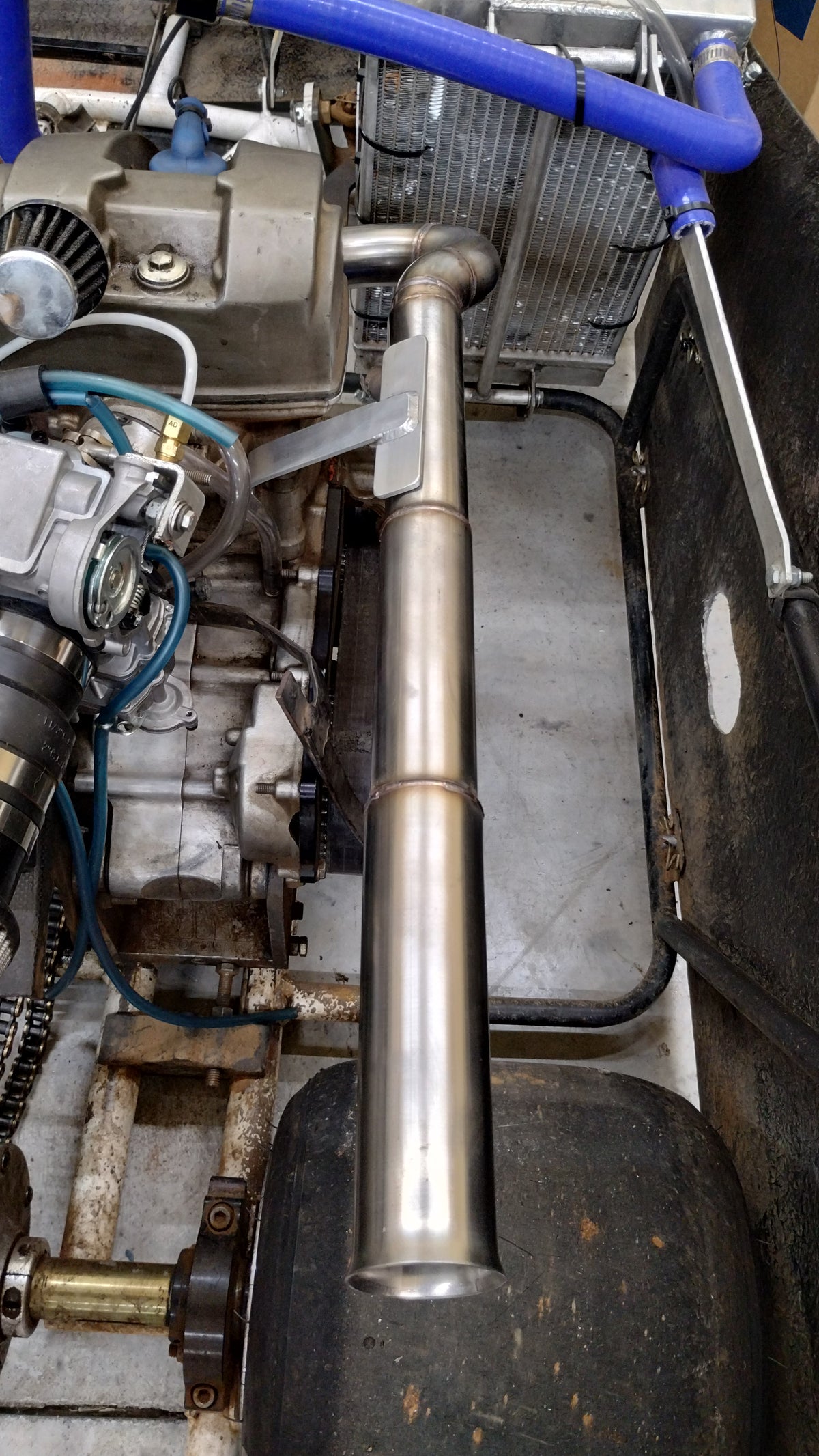 Honda CRF450 Stepped Header