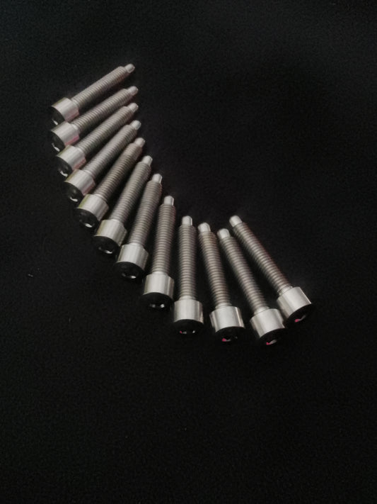 Titanium wheel studs