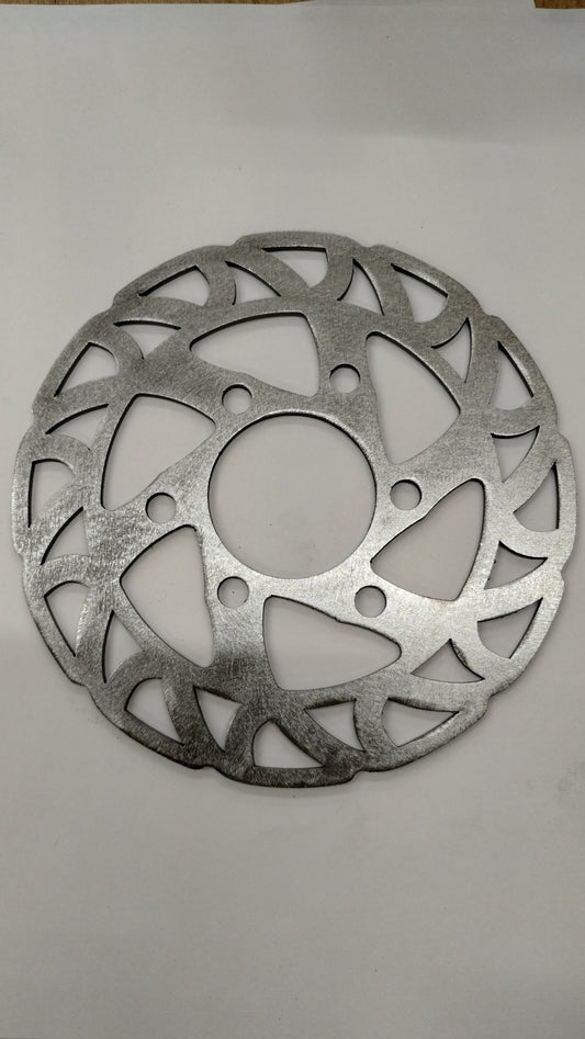 Lightweight steel brake rotor