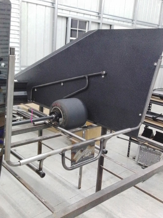 Wedge body rear bumper